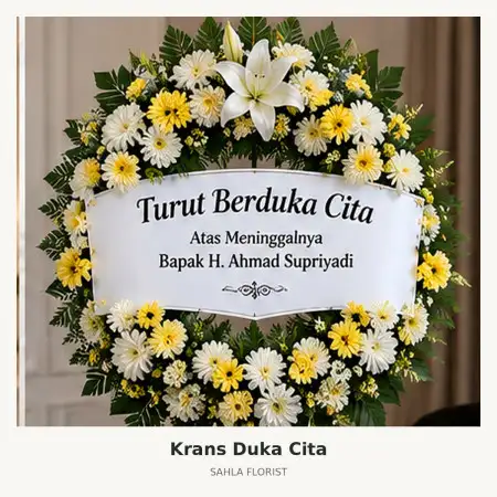 Krans Bunga Duka Setiabudi Semarang